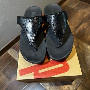 Fitflop All Black Sandal size 8